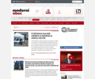Moderniobec.cz(Moderní) Screenshot