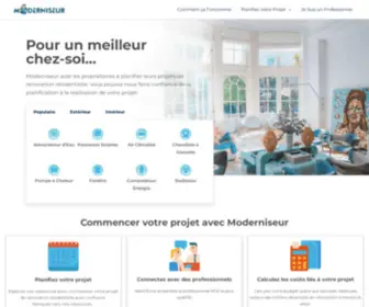 Moderniseur.com(Pour Un Meilleur Chez) Screenshot