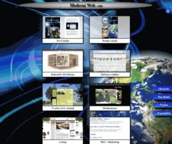 Moderniweb.com(Moderní) Screenshot
