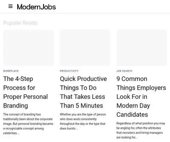 Modernjobs.com(Best Tech and Startup Jobs) Screenshot