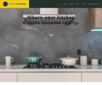 Modernkitchens.co.nz(Modern Kitchens) Screenshot