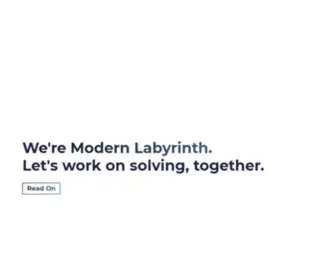 Modernlabyrinth.com(Modern Labyrinth) Screenshot