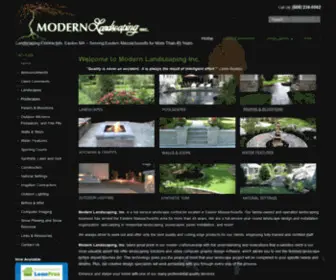 Modernlandscaping.com(Modern Landscaping) Screenshot