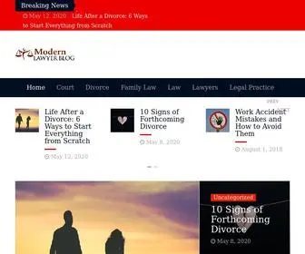 Modernlawyerblog.com(Modern Lawyer Blog) Screenshot
