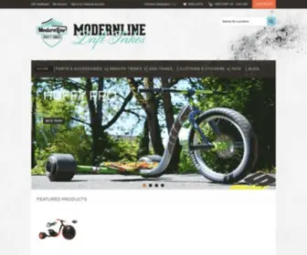 Modernlinedrifttrikes.com(Modernline Drift Trikes) Screenshot