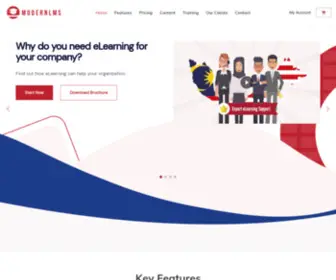 Modernlms.com(ELearning Malaysia) Screenshot