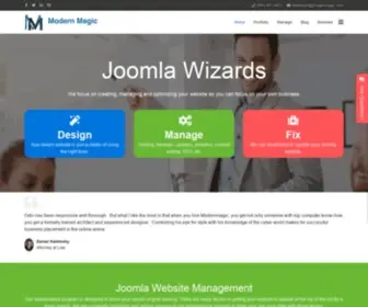 Modernmagic.com(Modern Magic) Screenshot