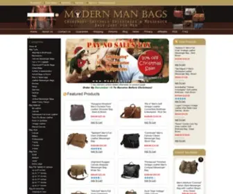 Modernmanbags.com(Bags for Men Only) Screenshot
