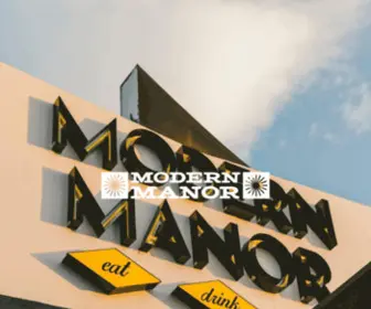 ModernmanorStore.com(Modern Manor) Screenshot