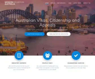 Modernmigrationaustralia.com.au(Migration Agency Perth) Screenshot
