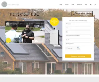 Modernmillsolar.com(Modern Mill Solar) Screenshot