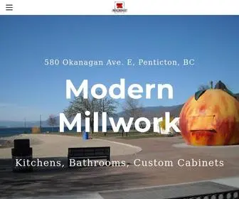 Modernmillwork.ca(MODERN MILLWORK) Screenshot