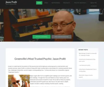 Modernmindreader.com(Greenville's most trusted Psychic Jason Profit Spartanburg) Screenshot