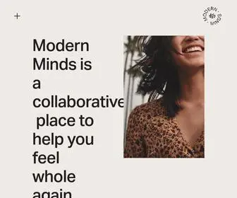 Modernminds.com.au(Modern Minds) Screenshot