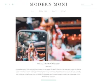 Modernmoni.com(Modern Moni) Screenshot