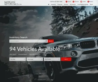 Modernmotorcars.com Screenshot