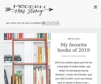 Modernmrsdarcy.com(Modern Mrs Darcy) Screenshot