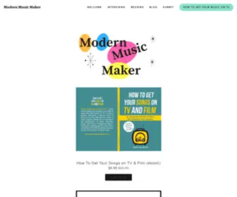 Modernmusicmaker.com(Modern Music Maker) Screenshot