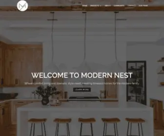 Modernnesthomes.com(Modern Nest) Screenshot