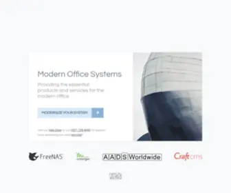 Modernoffice.com(Modern Office Systems) Screenshot