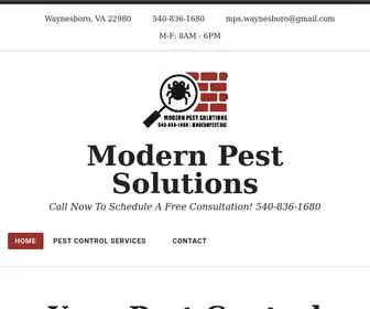 Modernpest.biz(Termite season. Spring) Screenshot