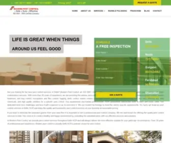 Modernpest.co.in(Pest Control Company in Delhi) Screenshot