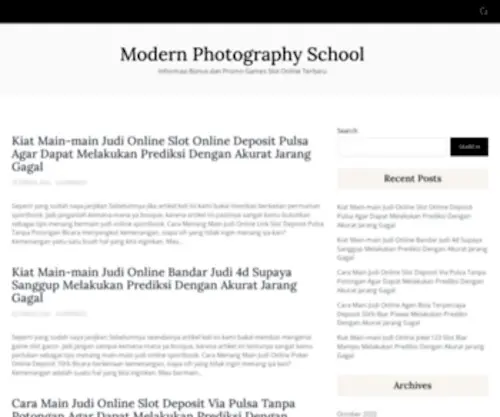 Modernphotographyschool.com(Modern Digital Photography School) Screenshot