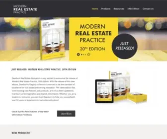 Modernrealestatepractice.com(Modern Real Estate Practice) Screenshot