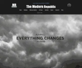 Modernrepublic.org(The Modern Republic) Screenshot