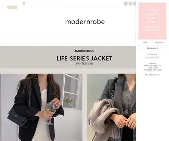 Modernrobe.com(모던로브) Screenshot