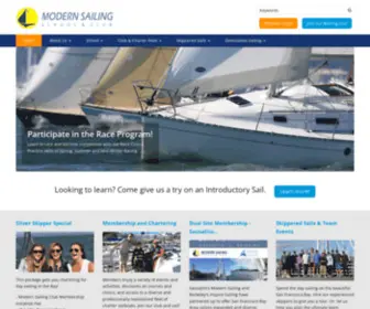 Modernsailing.com(Modern Sailing School & Club) Screenshot