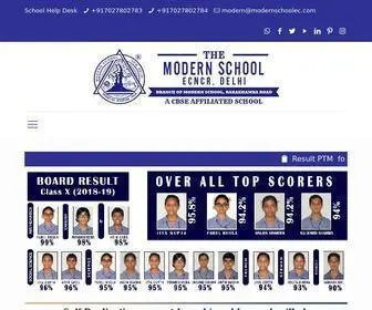 Modernschoolec.com(Best School in Delhi) Screenshot