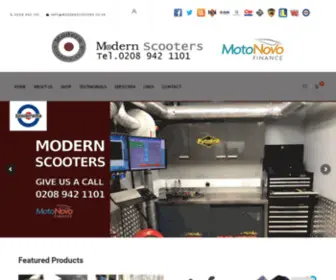 Modernscooters.co.uk(Modern Scooters) Screenshot