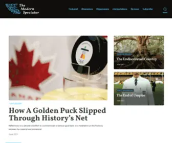 Modernspectator.com(The Modern Spectator) Screenshot