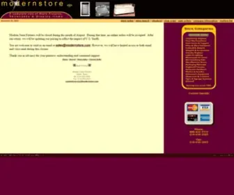 Modernstore.com(Contact Information) Screenshot