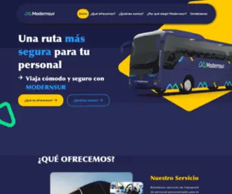 Modernsur.pe(Inicio) Screenshot