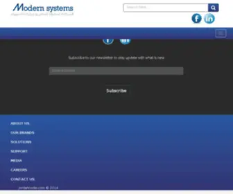 Modernsystemsco.com(Modern Systems) Screenshot