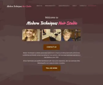 Moderntechniqueshair.com.au(Modern Techniques Hair Studio) Screenshot