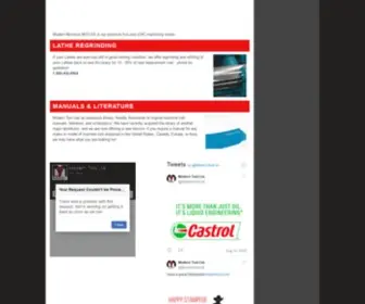 Moderntool.com(Modern Tool Ltd) Screenshot