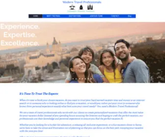 Moderntravelprofessionals.com(Modern Travel Professionals) Screenshot