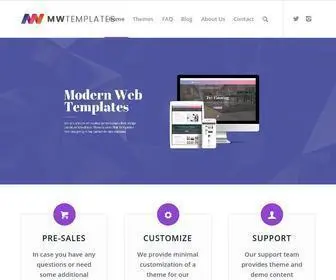 Modernwebtemplates.com(Modern Web Templates Premium WordPress Themes) Screenshot