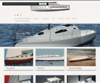 Modernwoodenboat.com(Modern Wooden Boat) Screenshot