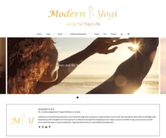 Modernyogi.gr(Modern Yogi) Screenshot