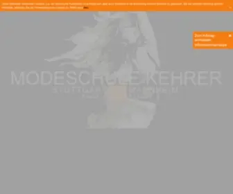 Modeschule-Kehrer.de(MODESCHULE KEHRER) Screenshot