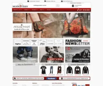 Modestern.de(Modestern Online Shop) Screenshot