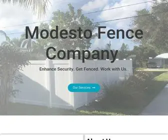 Modestofencecompany.com(Fence Company Modesto (FREE ESTIMATES) Call) Screenshot