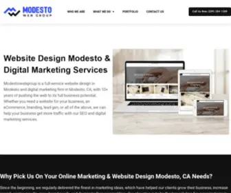 Modestowebgroup.com(Website Design Modesto) Screenshot