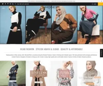 Modestpath.com(Hijab Abaya Jilbab Modest Fashion Islamic Clothing Women Men Kids) Screenshot