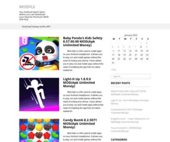 Modfile.org(Any Android Game Store where you can download your favorite Premium MOD APK FILE) Screenshot