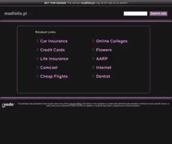Modfolio.pl(Tworzenie stron internetowych) Screenshot